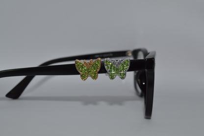 Jeweled ButterflyEyedeco  Charm
