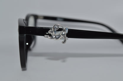 Cat Stretching Eyedeco Charm                                                   A11