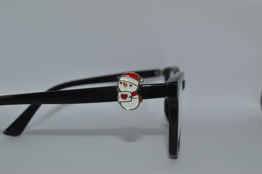 Snowman w/ Letter Eyedeco Charm