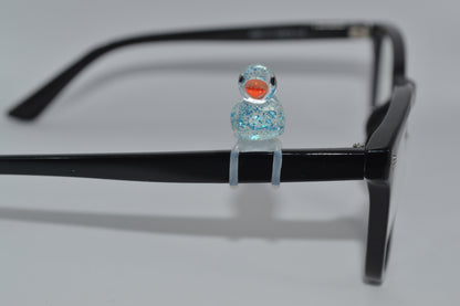 Glitter Duck Eyedeco Charm