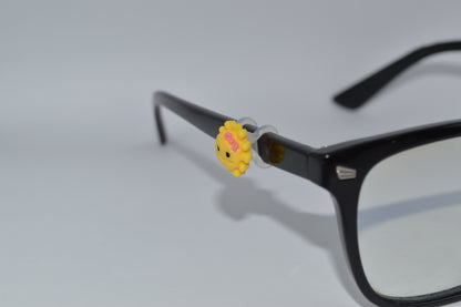Sun Smiley Face with Bow Eyedeco Charm