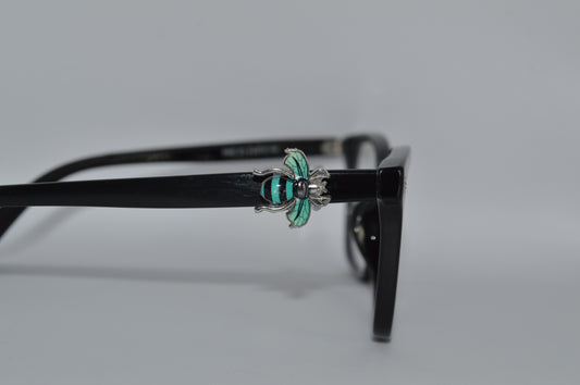 Teal Bee Eyedeco Charm
