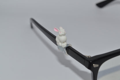 White Rabbit Eyedeco Charm