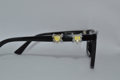 Jeweled Heart Eyedeco Charm