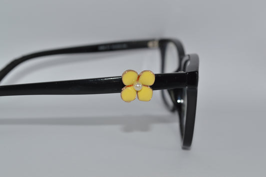 Yellow Flower Eyedeco Charm