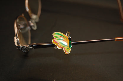 Painted Butterfly Eyedeco Charm