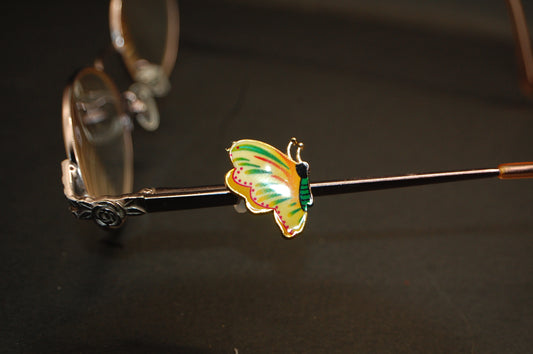 Painted Butterfly Eyedeco Charm