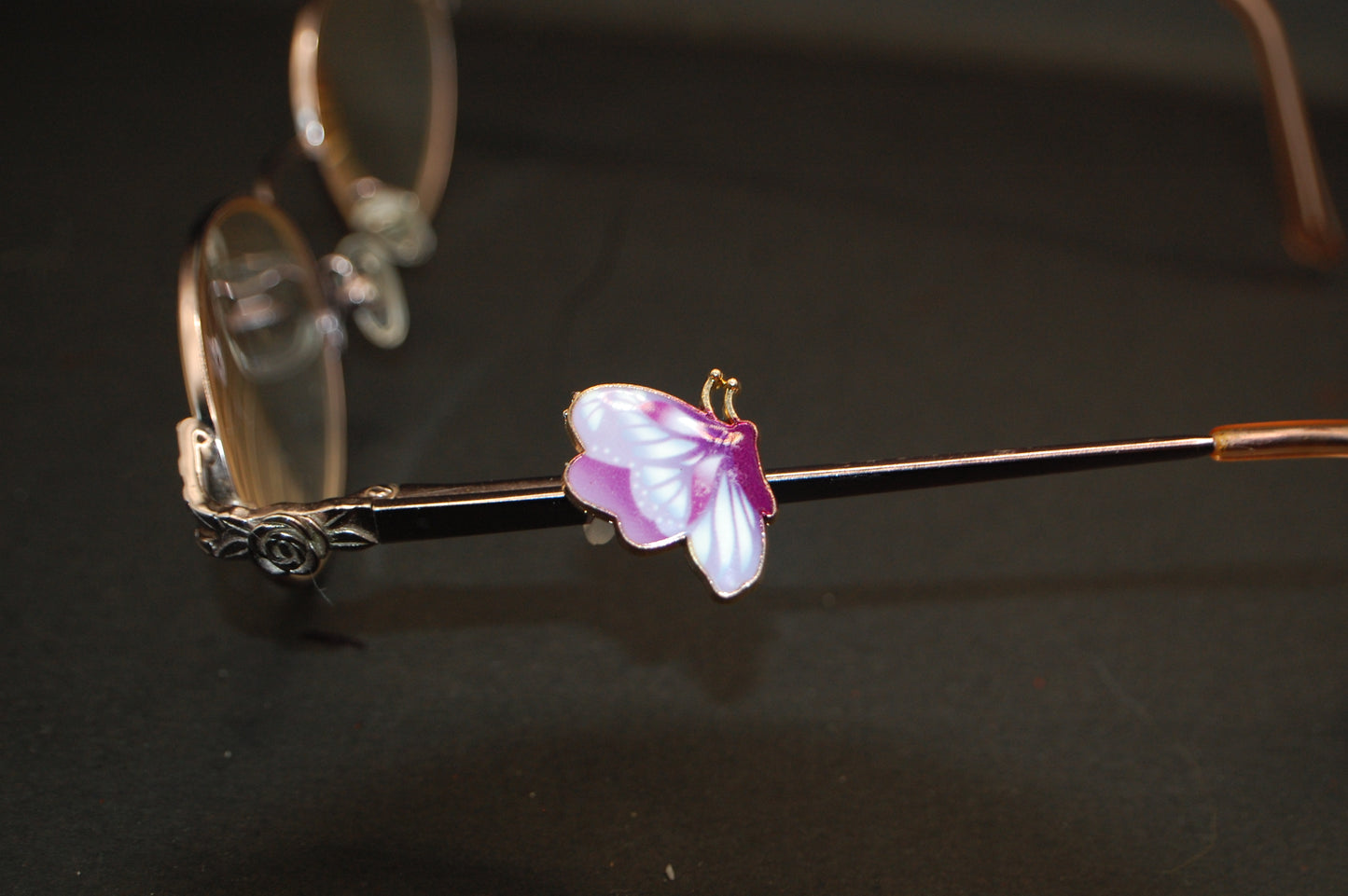 Painted Butterfly Eyedeco Charm