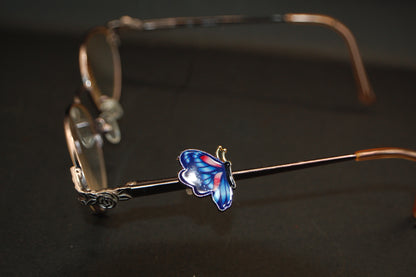 Painted Butterfly Eyedeco Charm