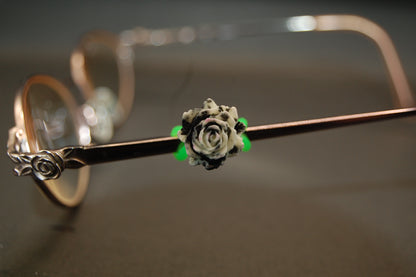 Tie Dyed Rose Eyedeco Charm