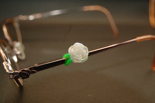 Iridescent Rose Eyedeco Charm