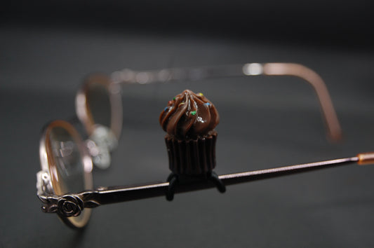 Chocolate Cupcake Eyedeco Charm