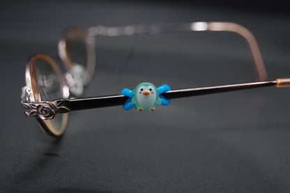 Green Penguin Eyedeco Charm
