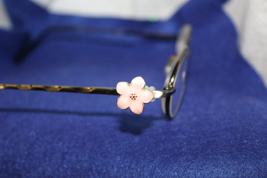 Pink Flower Eyedeco Charm